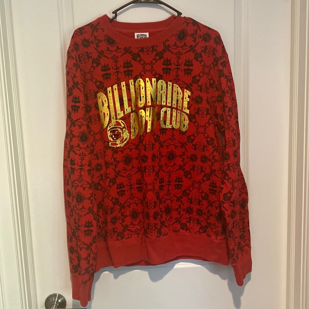 Used worn twice billionaire boy’s club crewneck size large